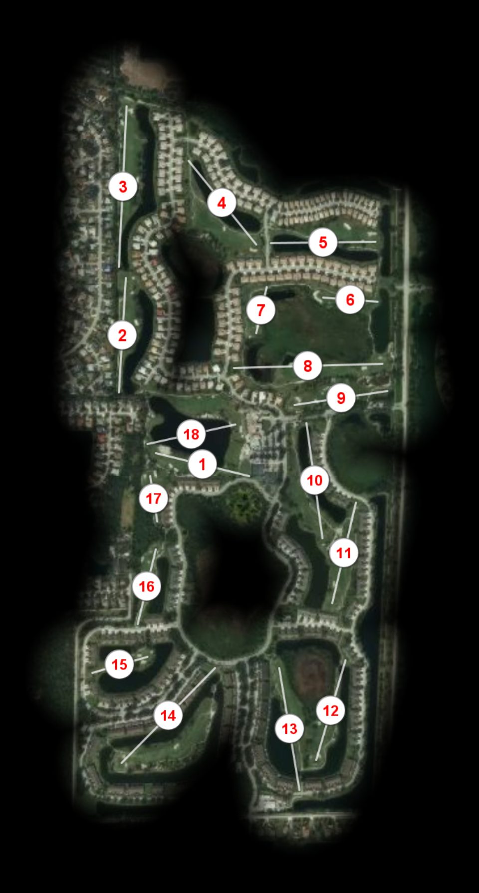 Heritage Oaks Golf & Country Club course overview