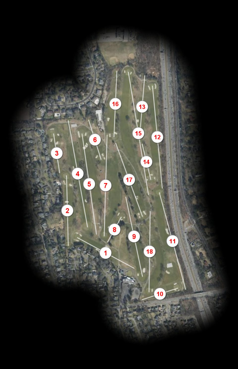 Wheatley Hills Golf Club course overview