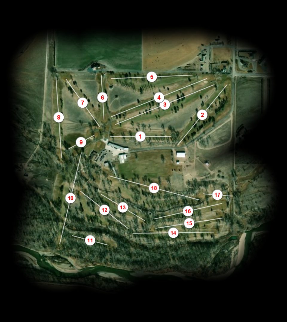 Cottonwood Country Club course overview