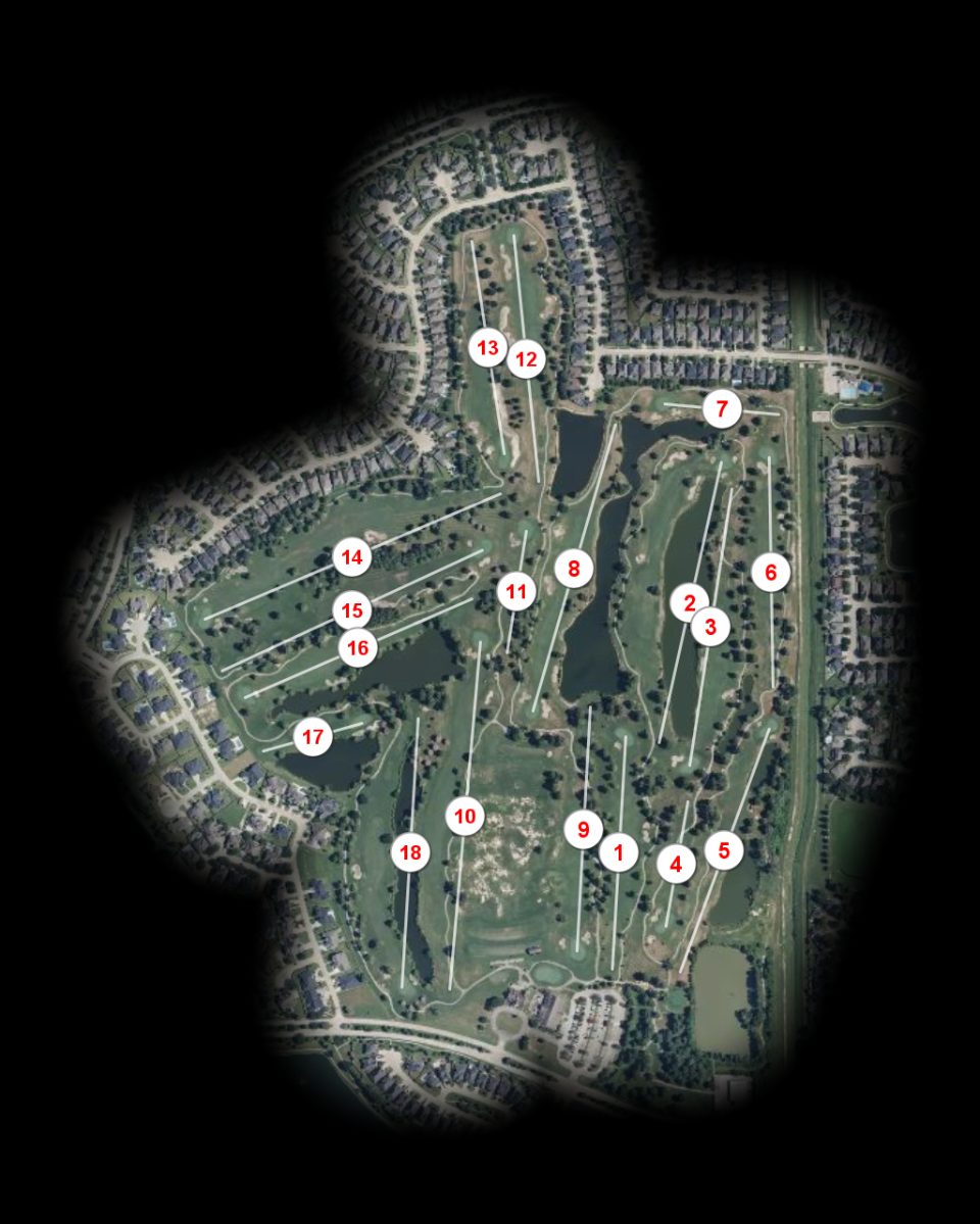 Cypress Lakes Golf Club course overview