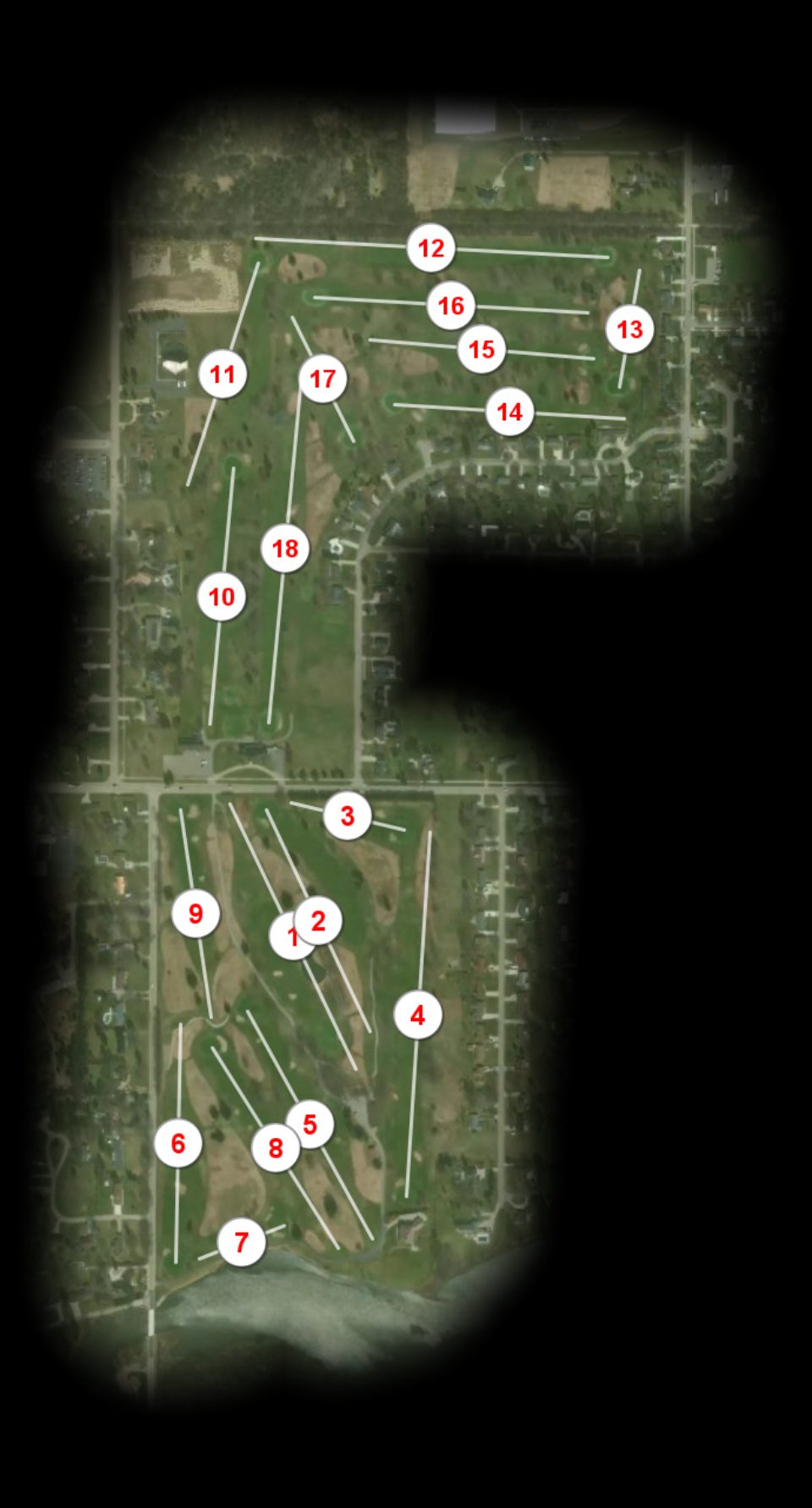 Pine River Country Club course overview