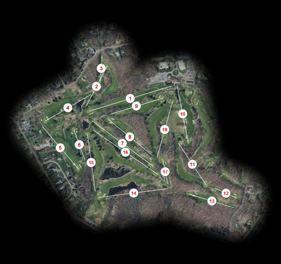 Tashua Knolls Golf Course course overview