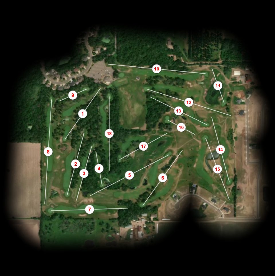 Blackberry Ridge Golf Club course overview