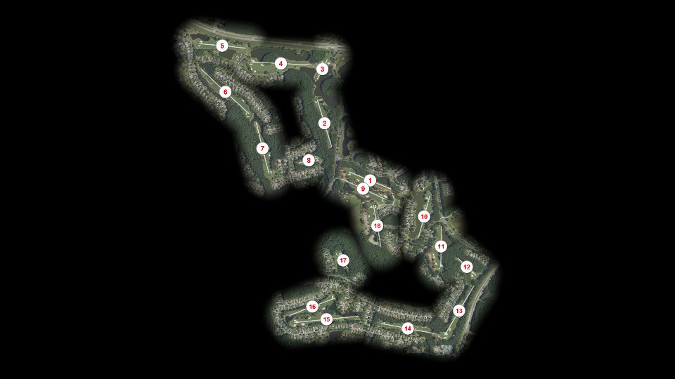 Okatie Creek Golf Club course overview