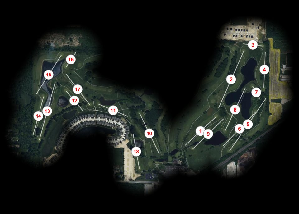 Mallard Creek Golf Club Lakes course overview