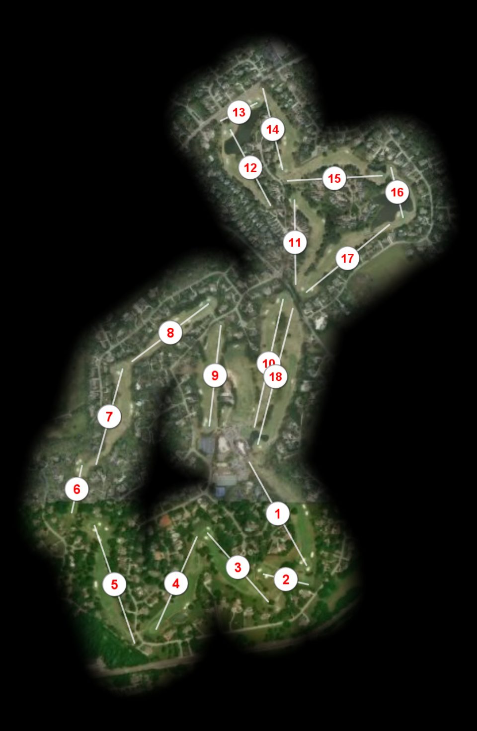 Fox Den Country Club course overview