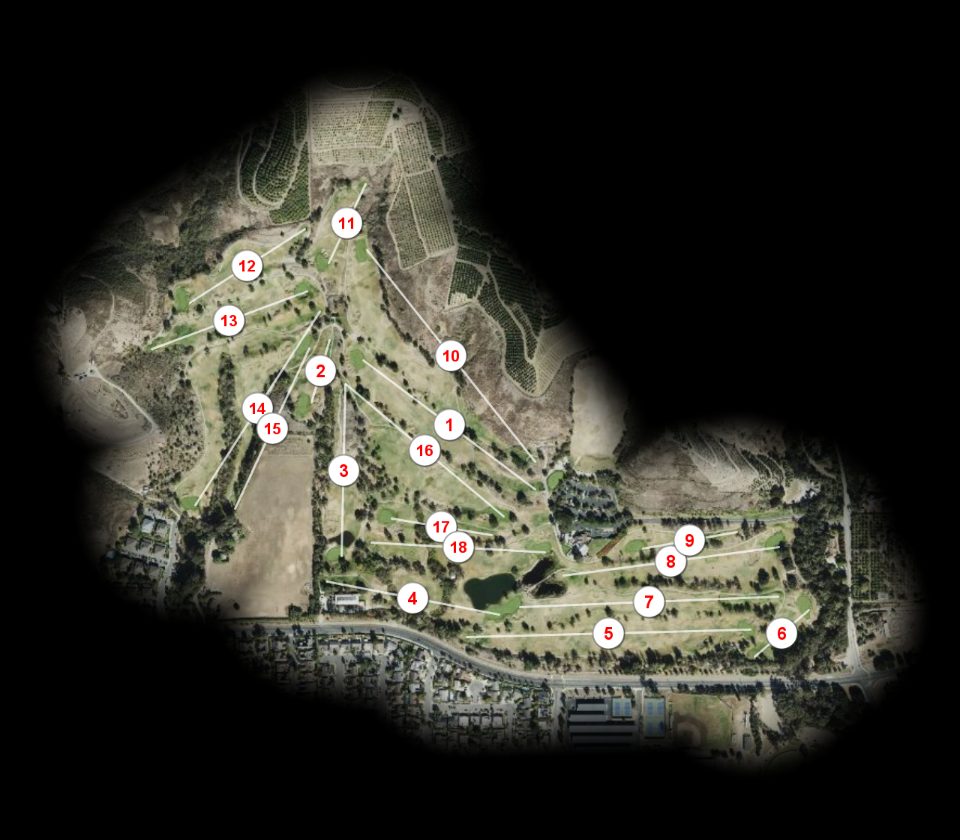 Glen Annie Golf Club course overview