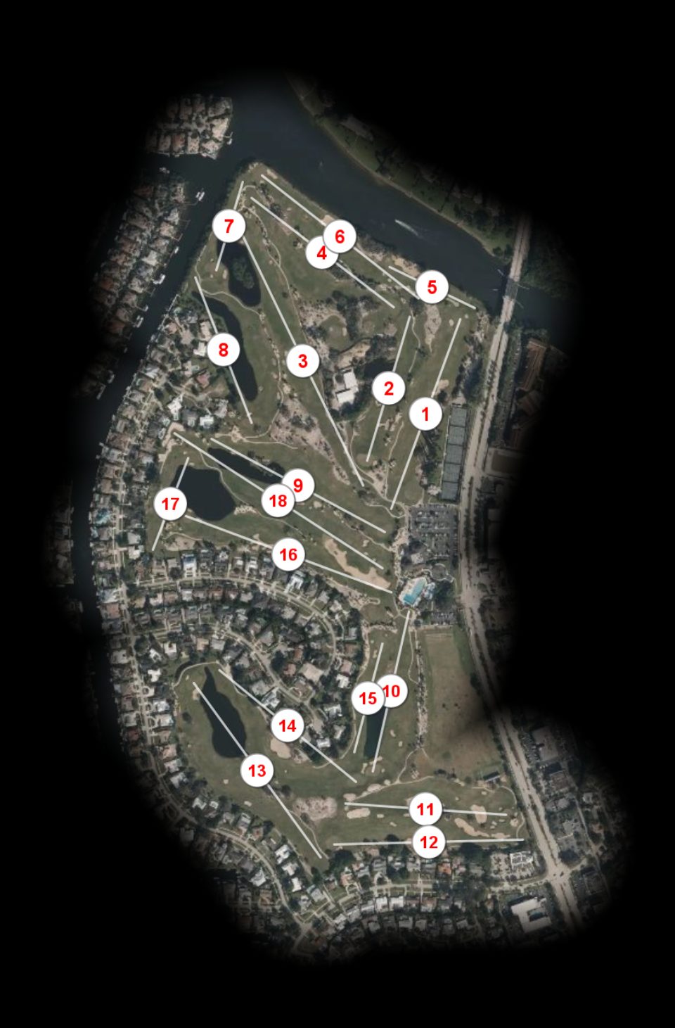 North Palm Beach Country Club course overview