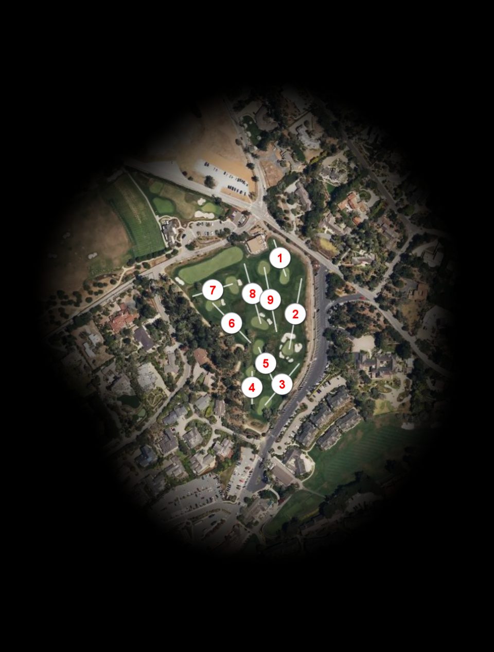 Pebble Beach Golf Links The Hay course overview