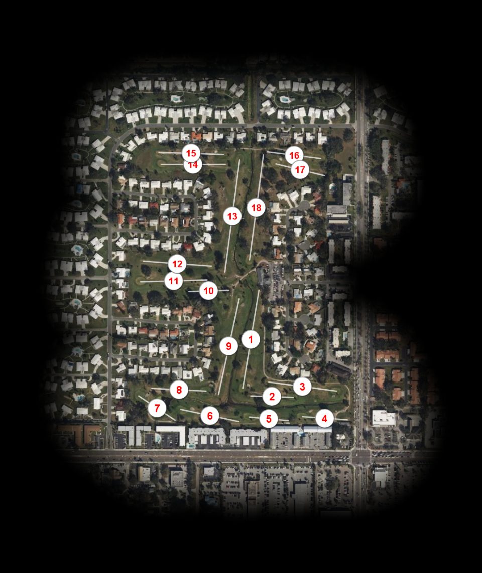 Village Green Golf Club course overview
