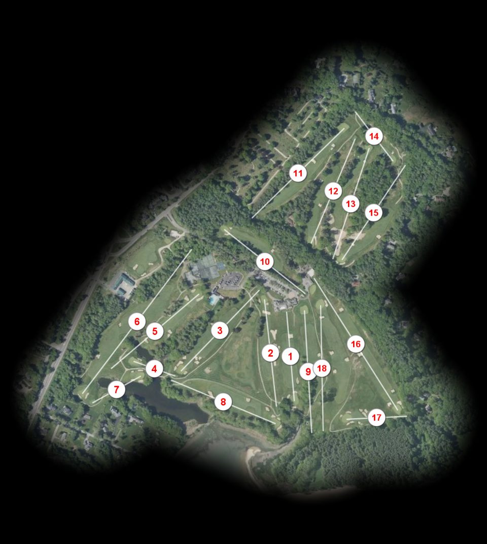 Portland Country Club course overview