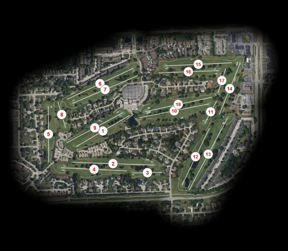 Valle Vista Country Club course overview