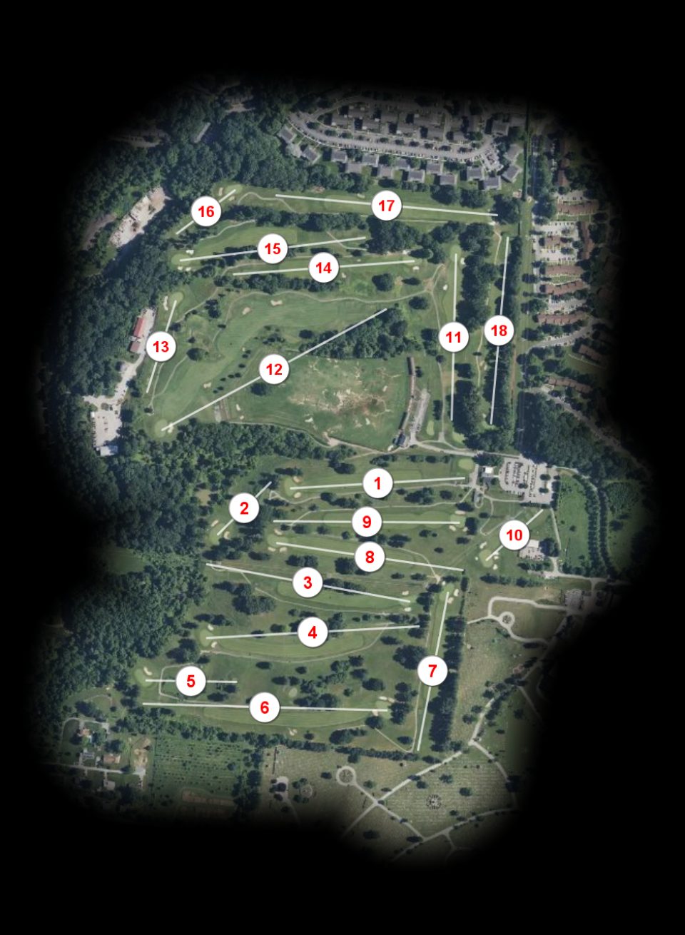 Fox Hollow Golf Course Longview course overview