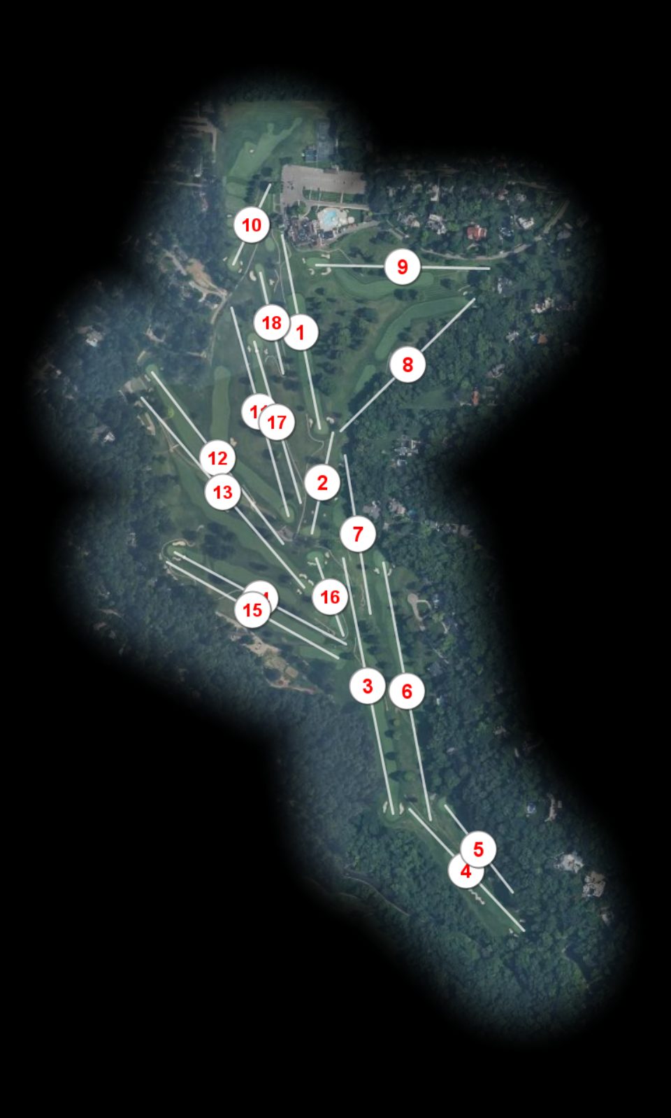 Dayton Country Club course overview