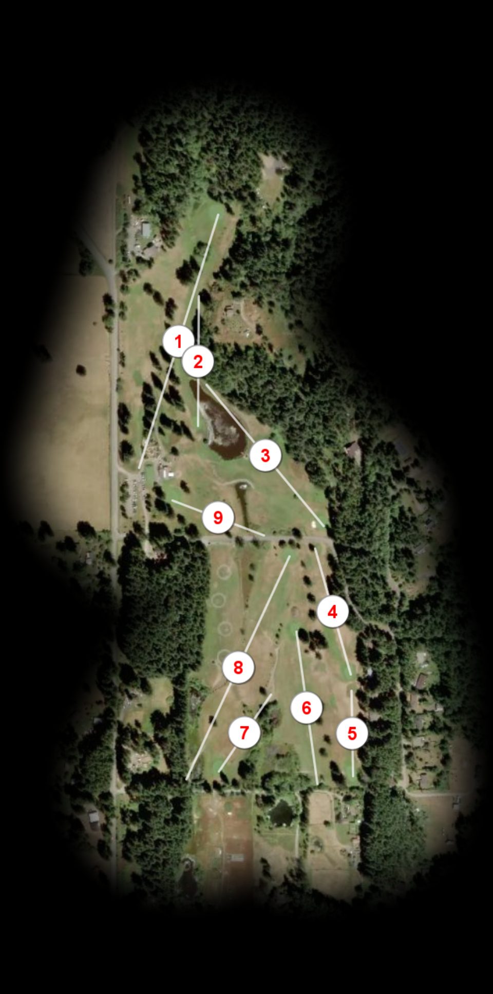 Orcas Island Country Golf Club course overview