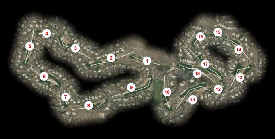 Desert Highlands Golf Club course overview
