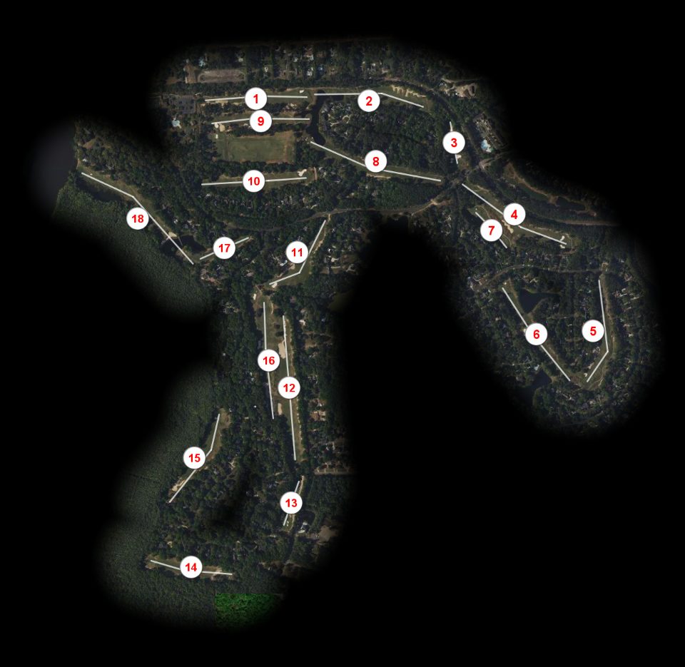 Wachesaw Plantation Club course overview
