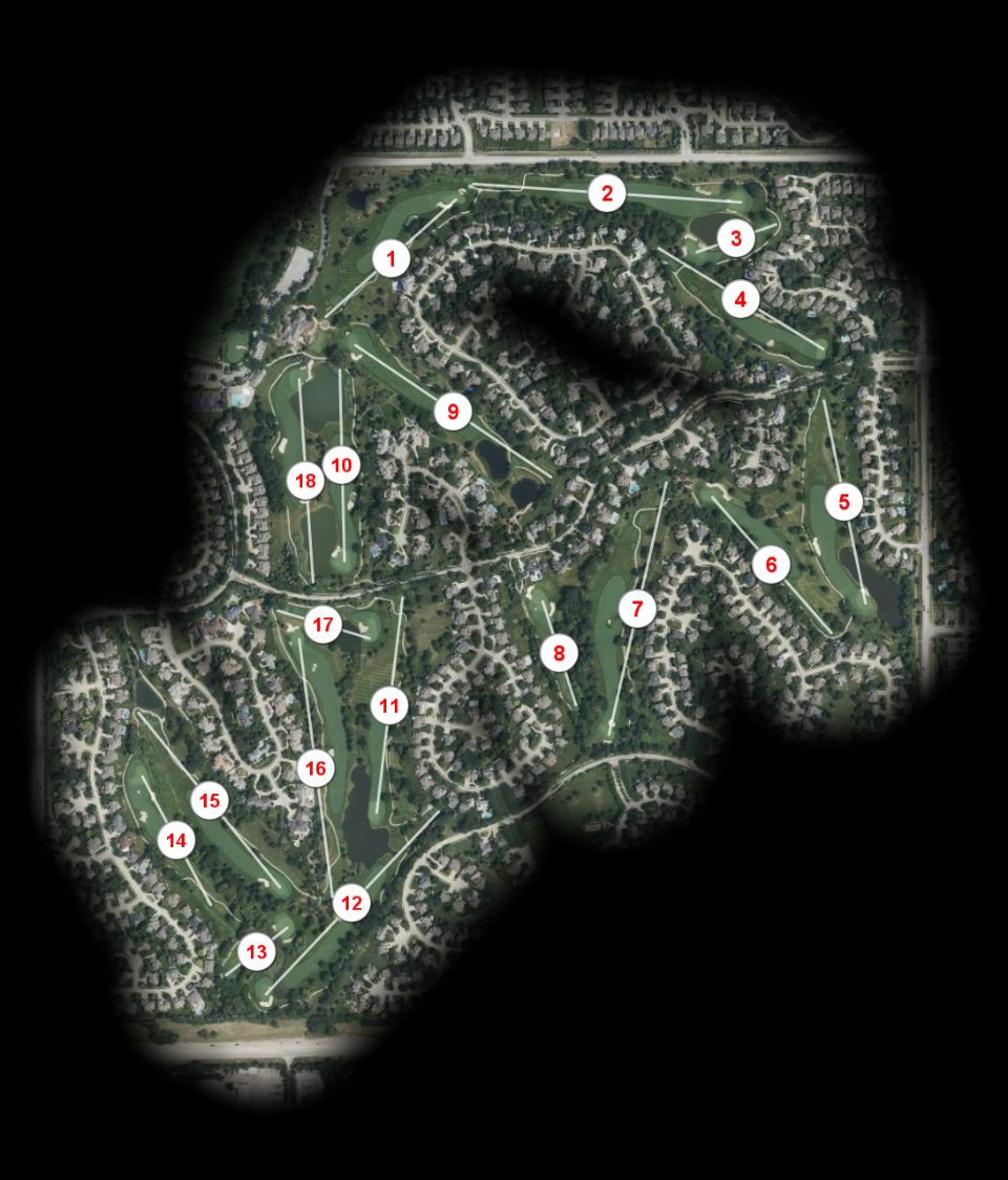 Shadow Ridge Golf Club course overview