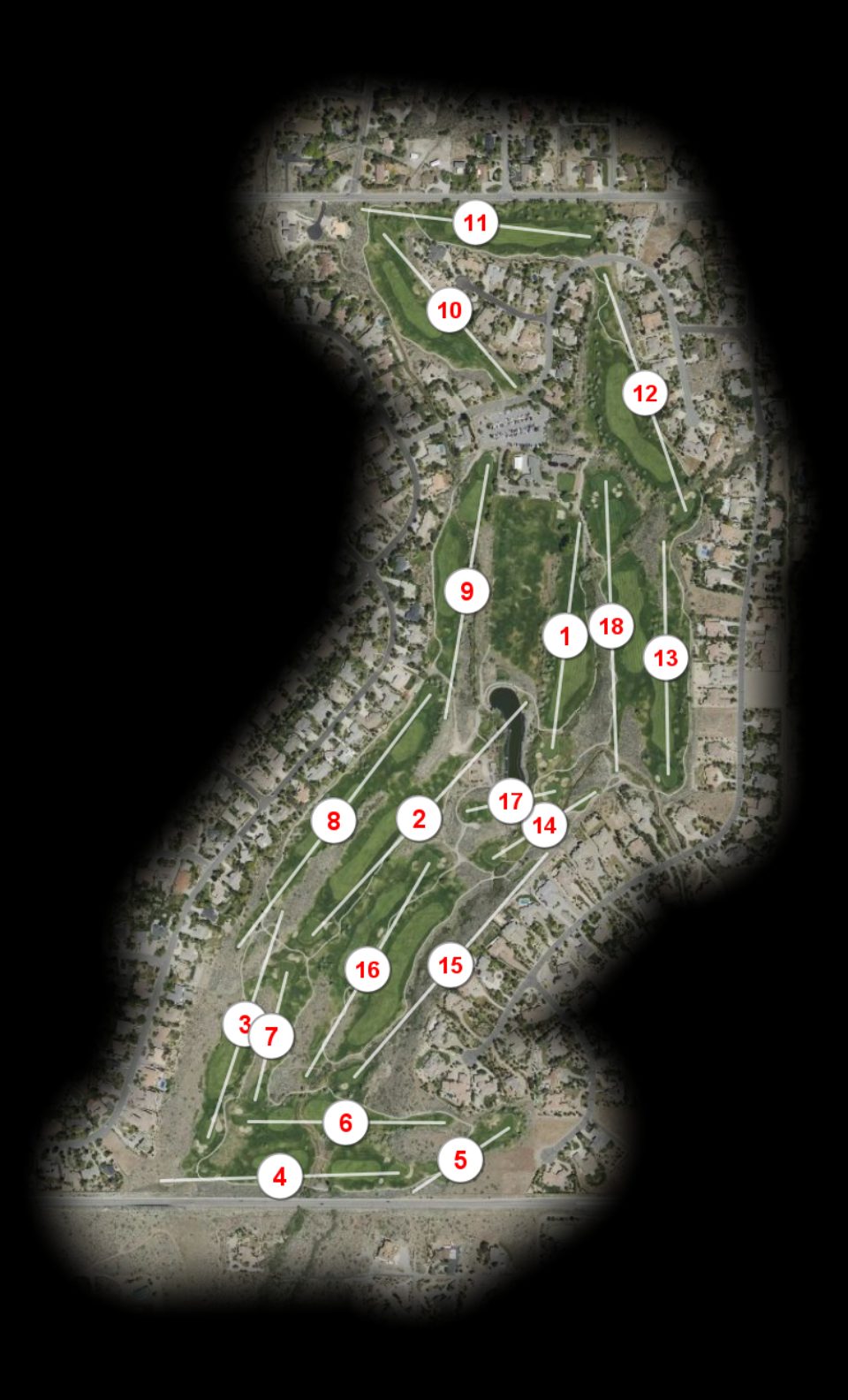 Wolf Run Golf Club course overview