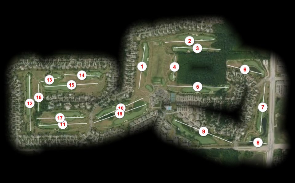 Hawks Landing Golf Club course overview