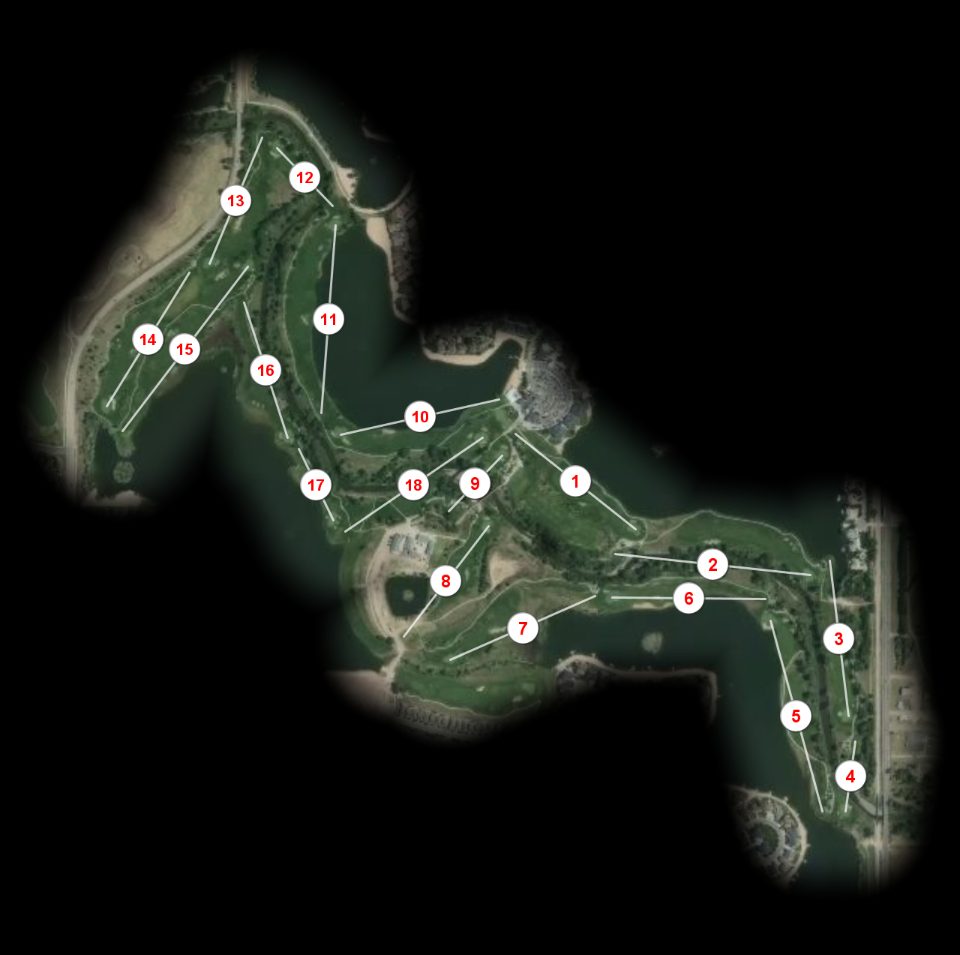 Pelican Lakes Golf & Country Club course overview