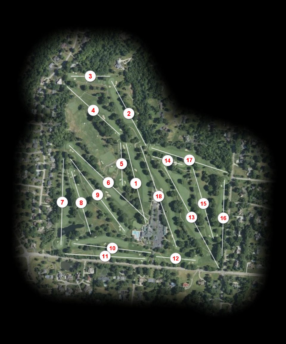 Western Hills Country Club course overview