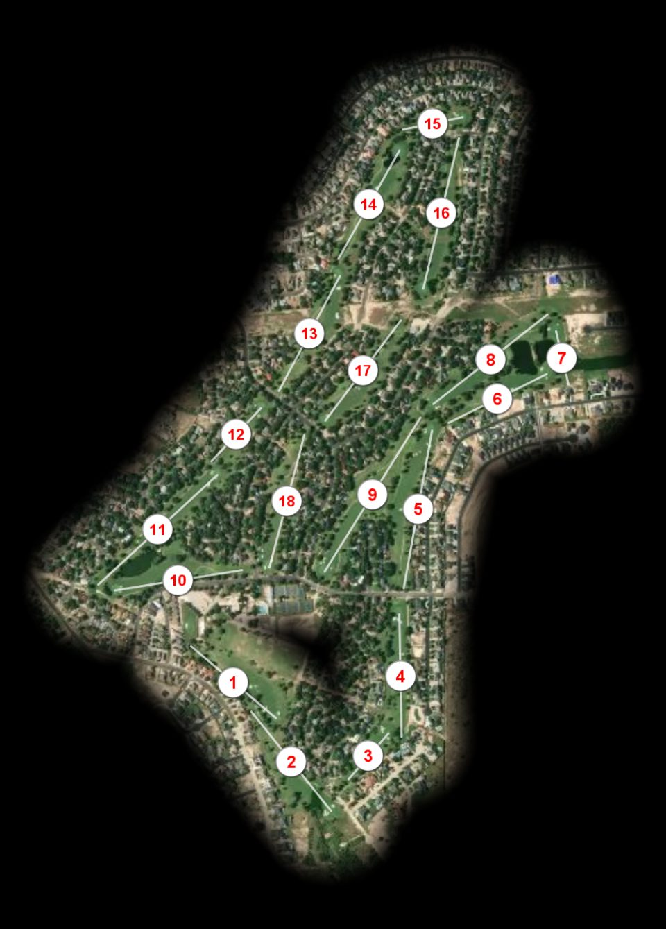 Bentwood Country Club course overview