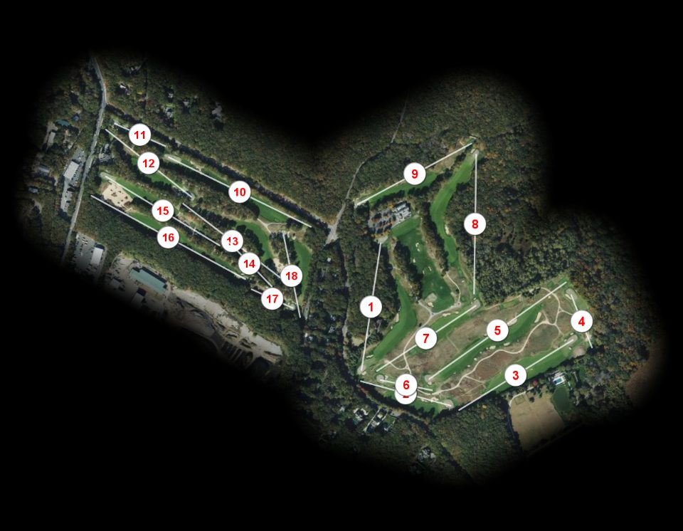 East Hampton Golf Club course overview