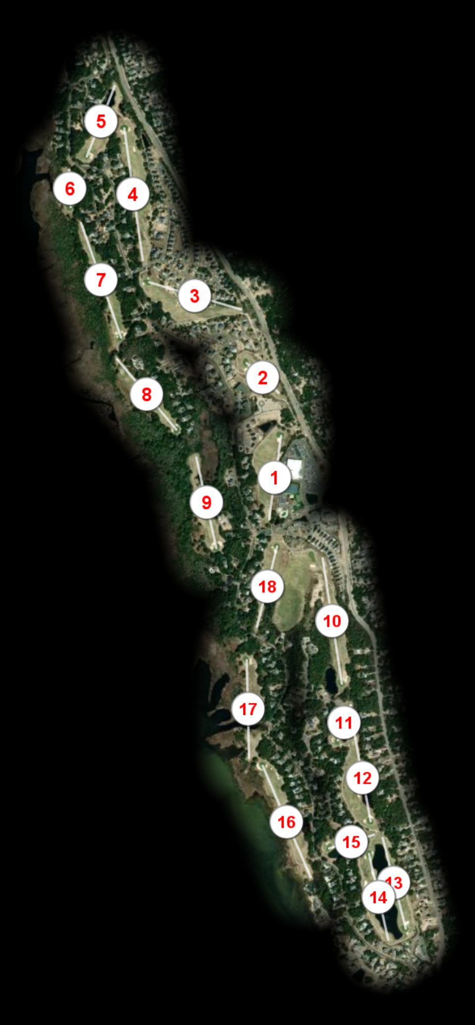 The Currituck Club course overview