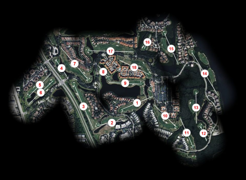 Grand Harbor Golf Club River course overview