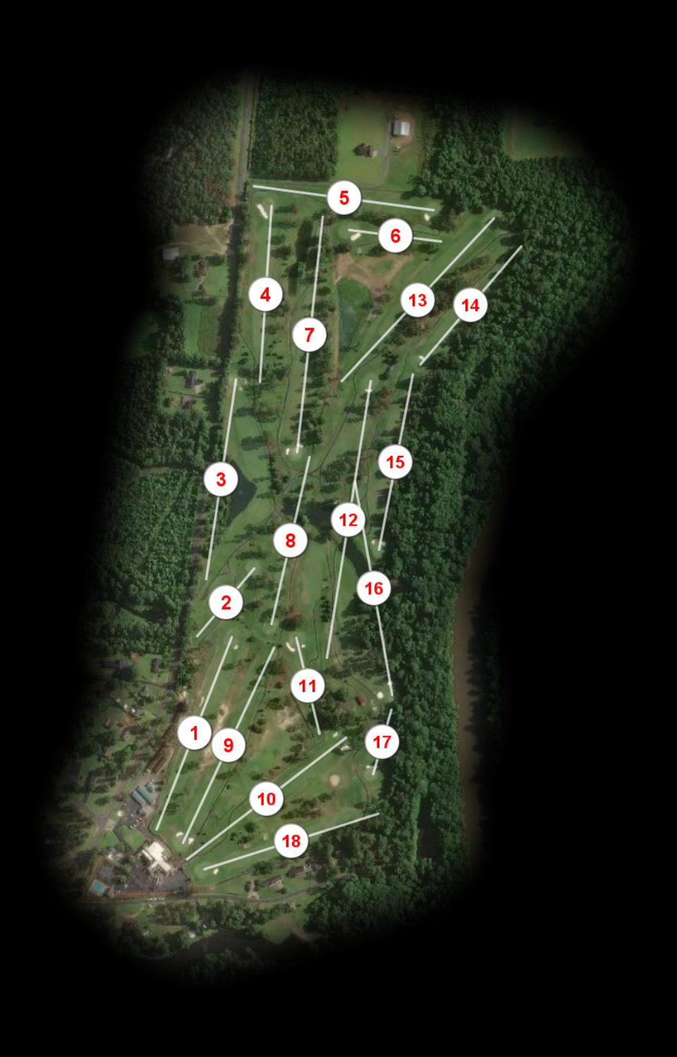 Dublin Country Club course overview