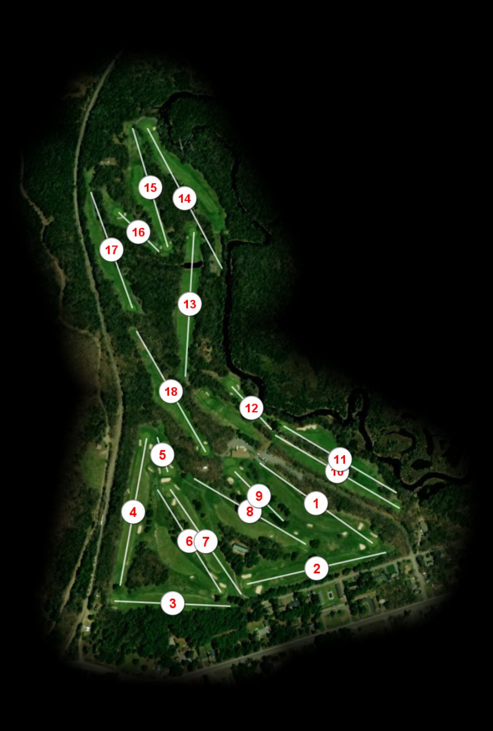 Thendara Golf Club course overview