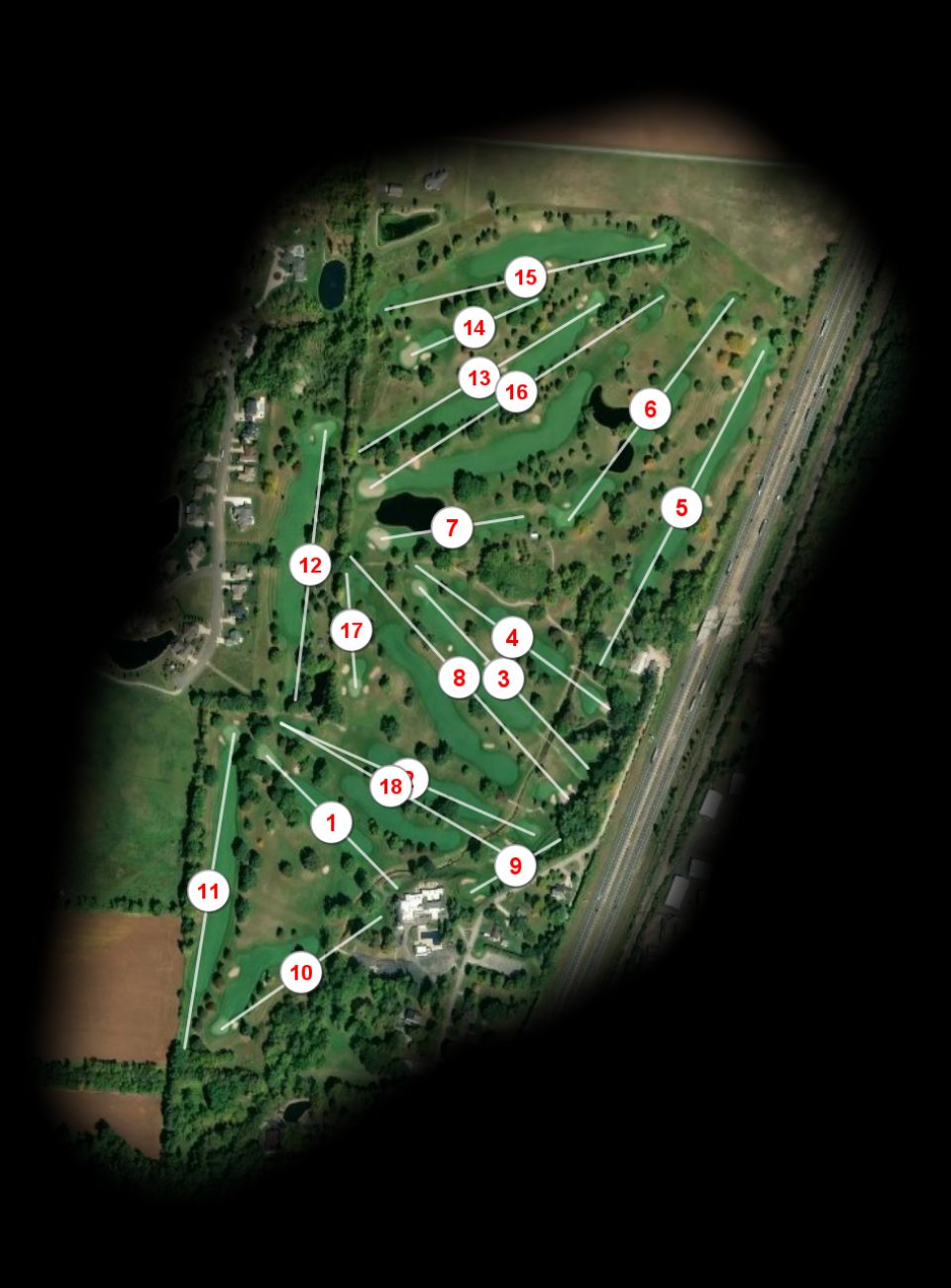 Piqua Country Club course overview