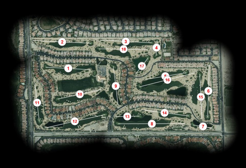 PGA West Greg Norman course overview