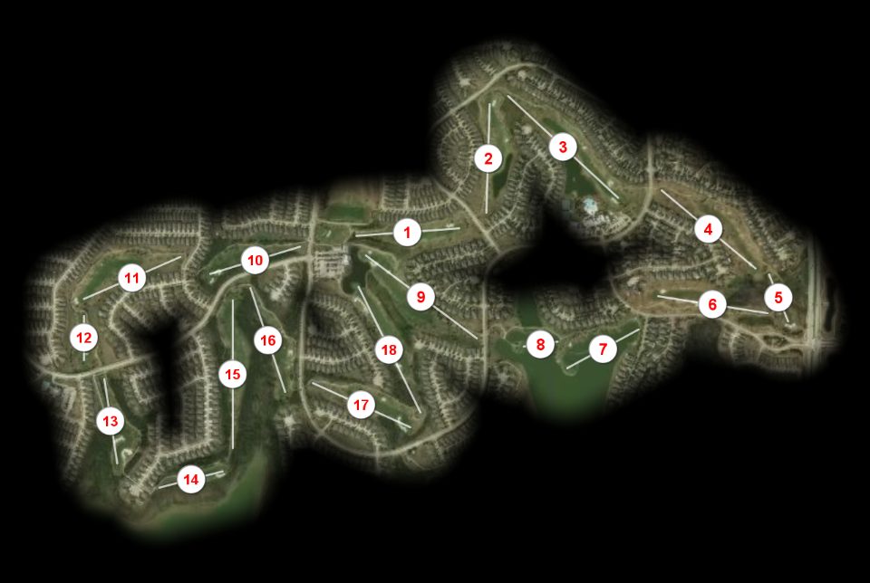Frisco Lakes Golf Club course overview