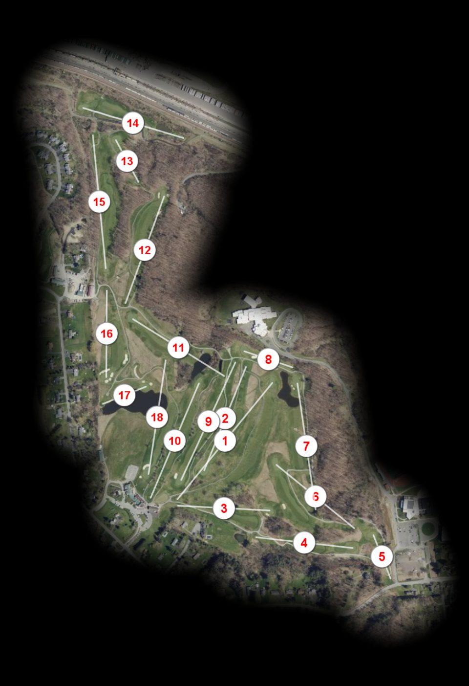 Fairways of Halfmoon course overview