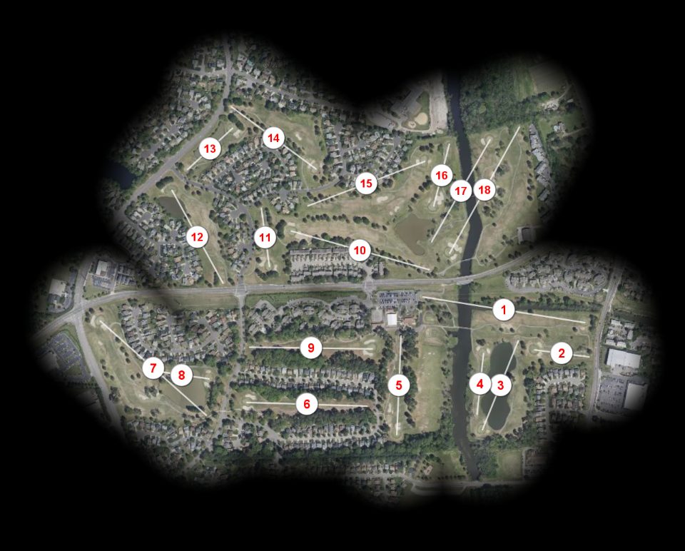 Honey Bee Golf Club course overview