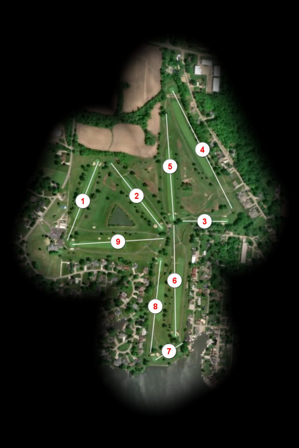 Harbor Hills Country Club course overview