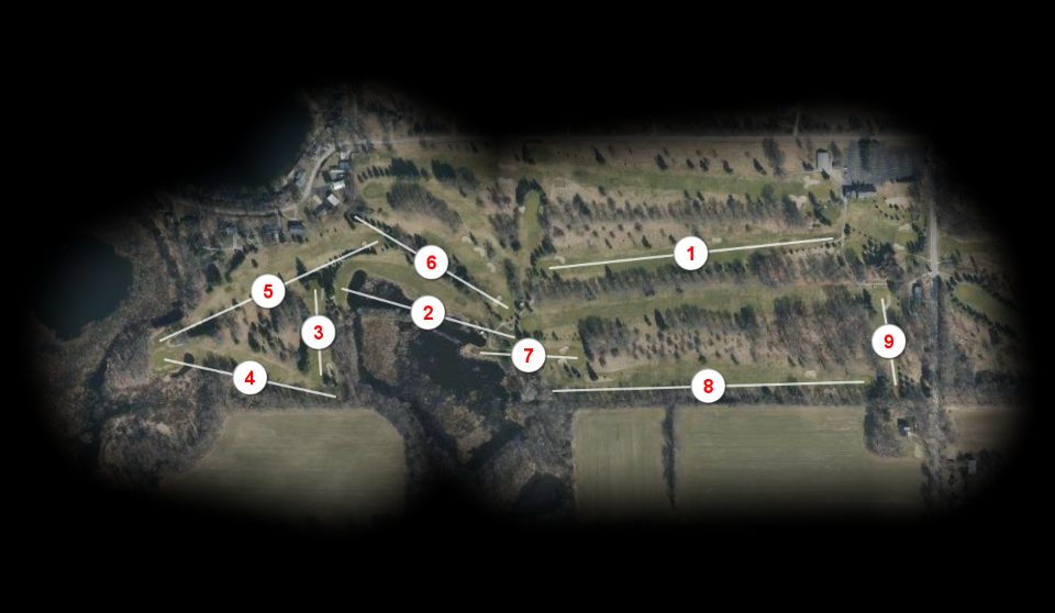 Front nine at Orchard Hills Golf Club