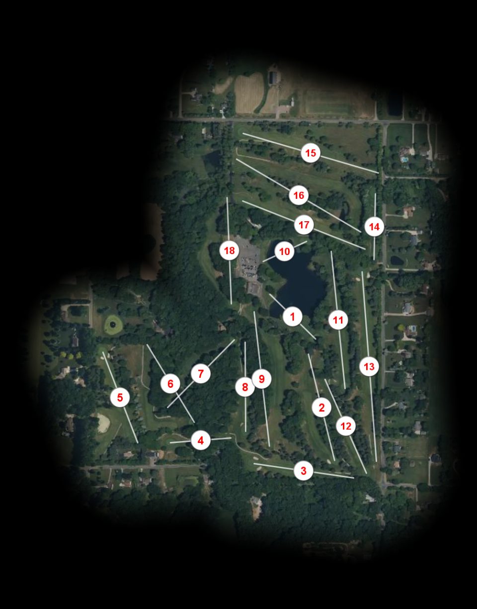 Paradise Lake Country Club course overview