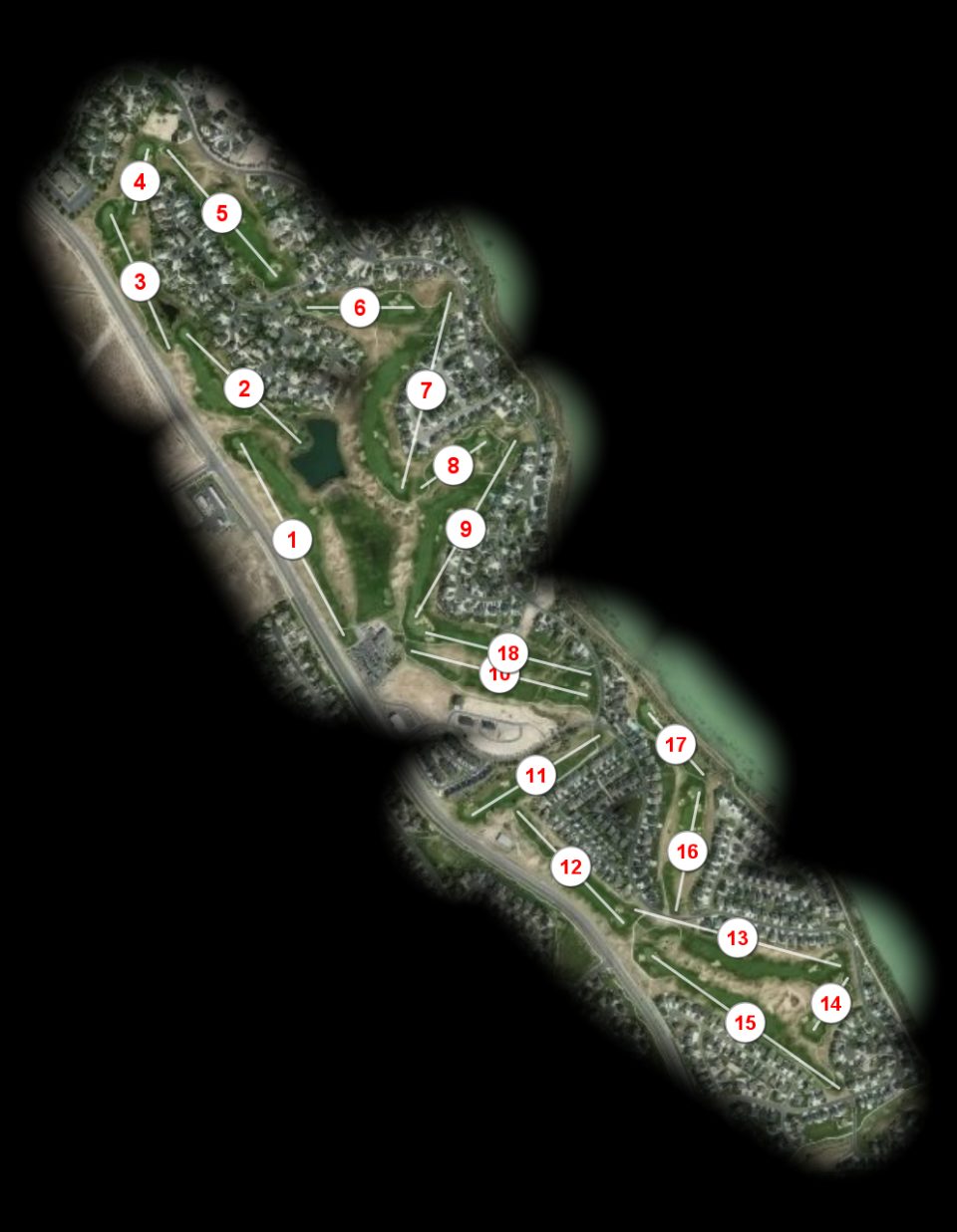 Talons Cove at Saratoga Springs course overview