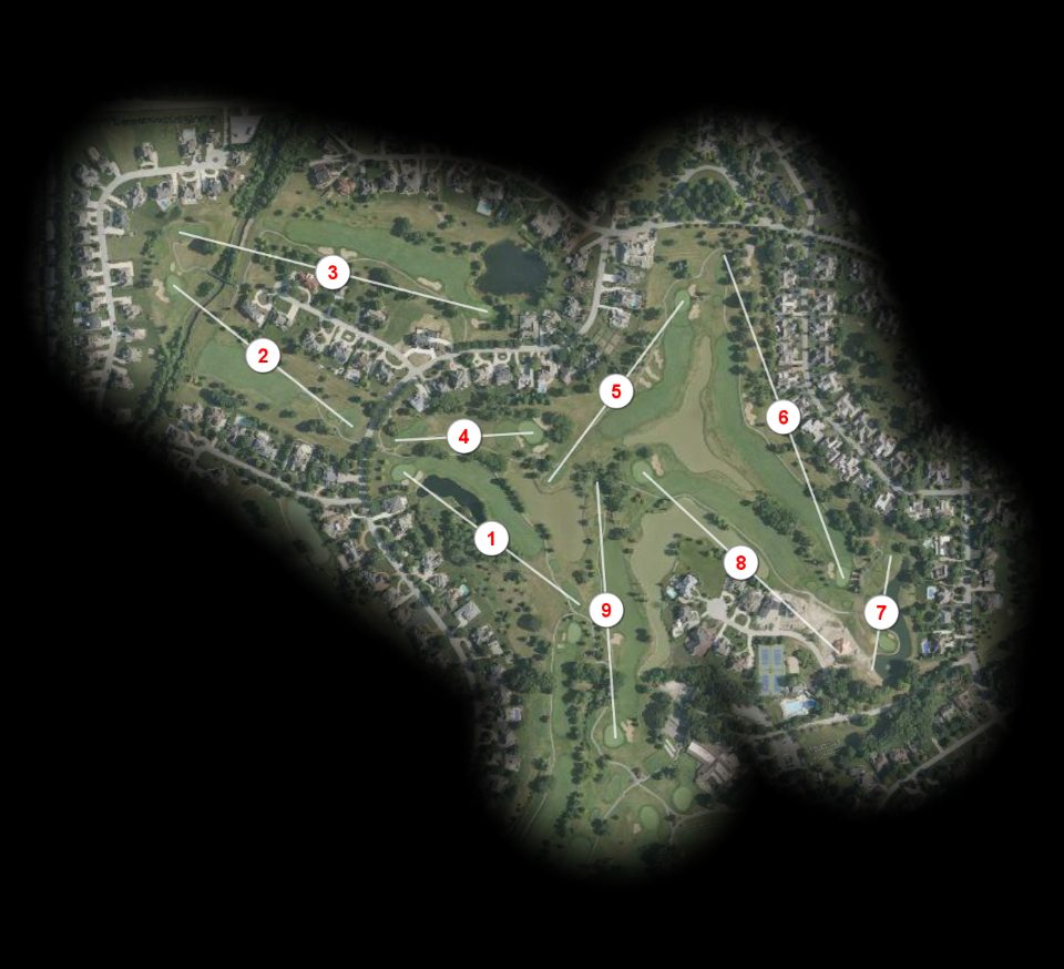 Blue nine at Briar Ridge Country Club