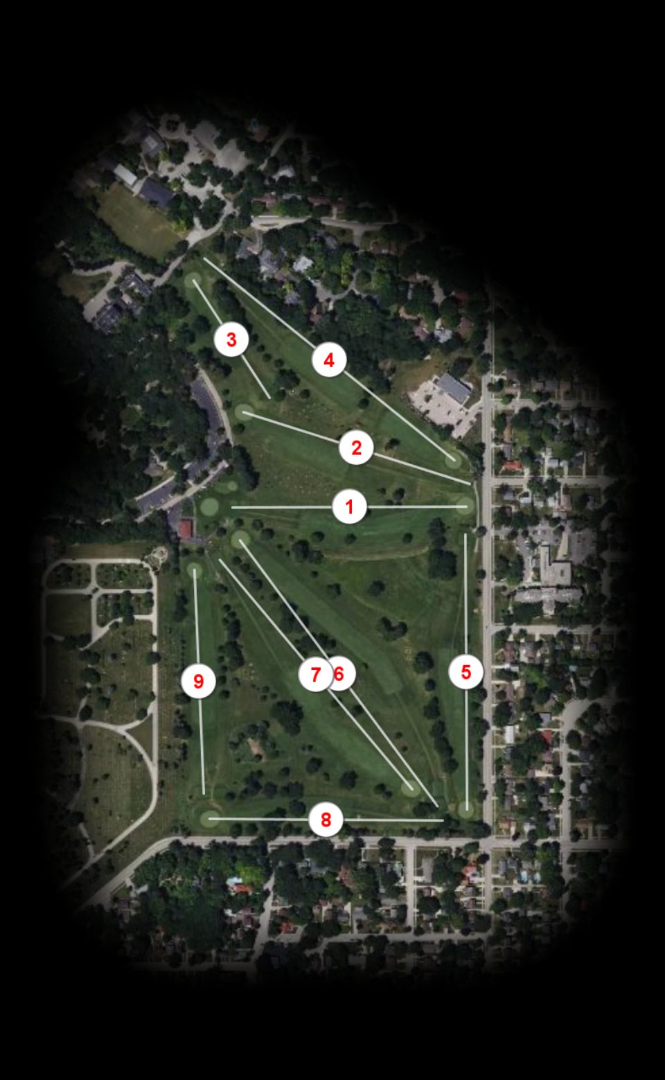 Sinnissippi Park Golf Club course overview