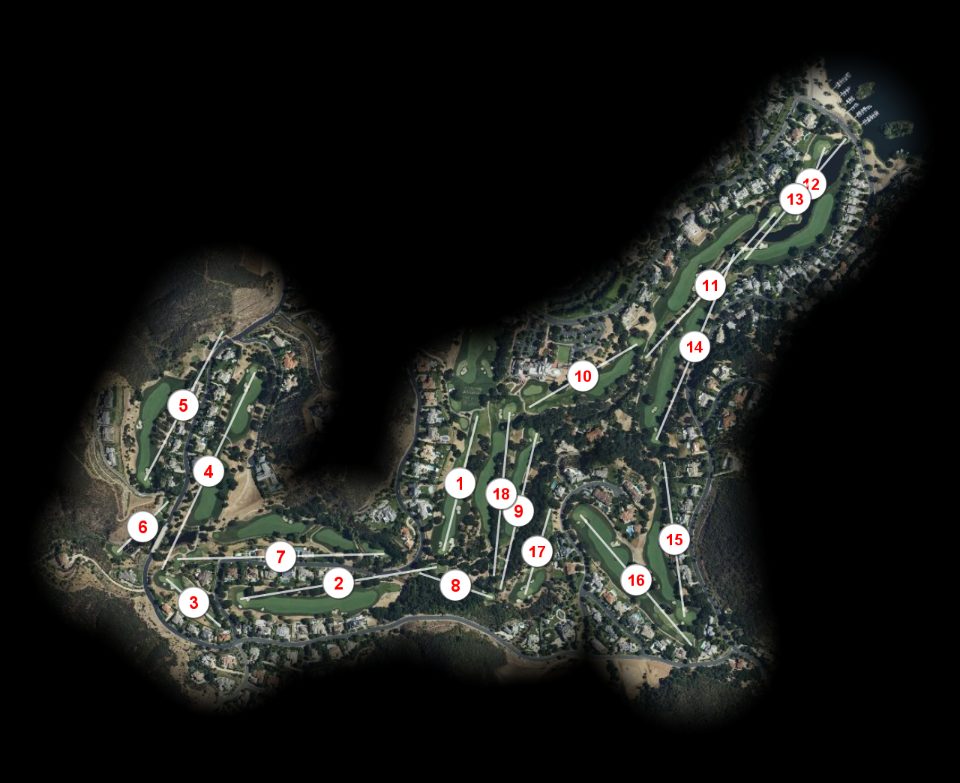 Sherwood Country Club course overview