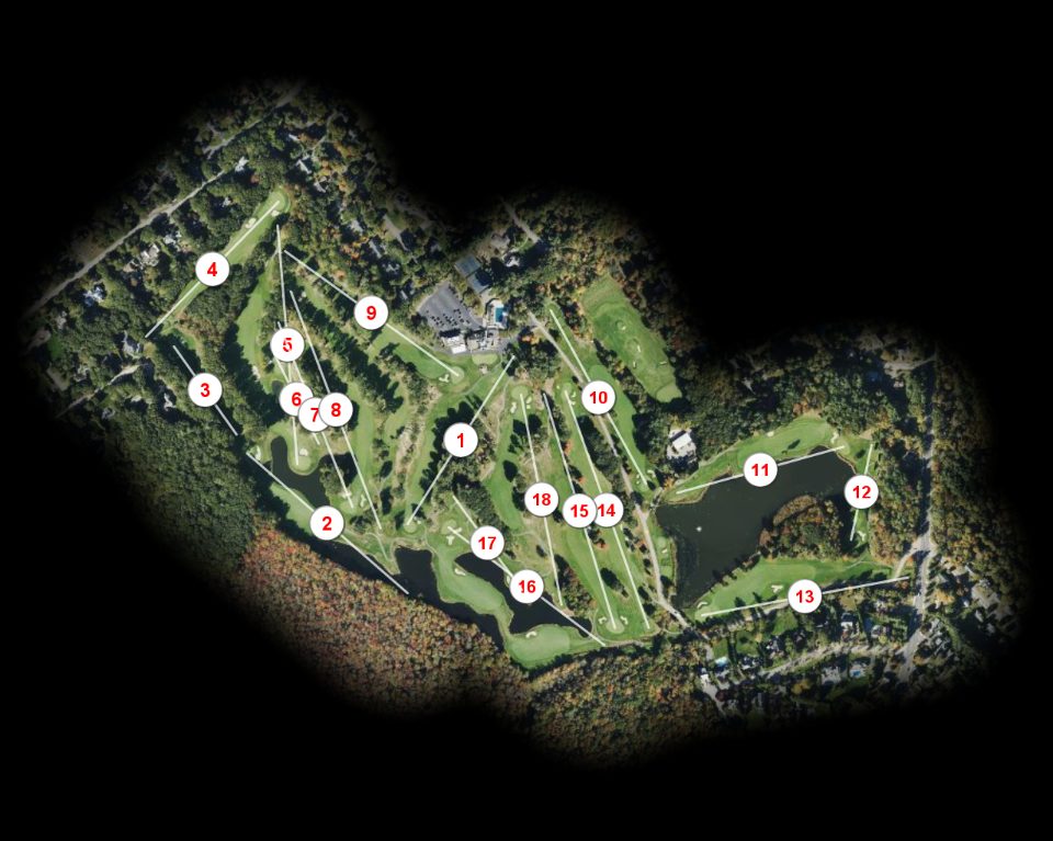 Wollaston Golf Club course overview