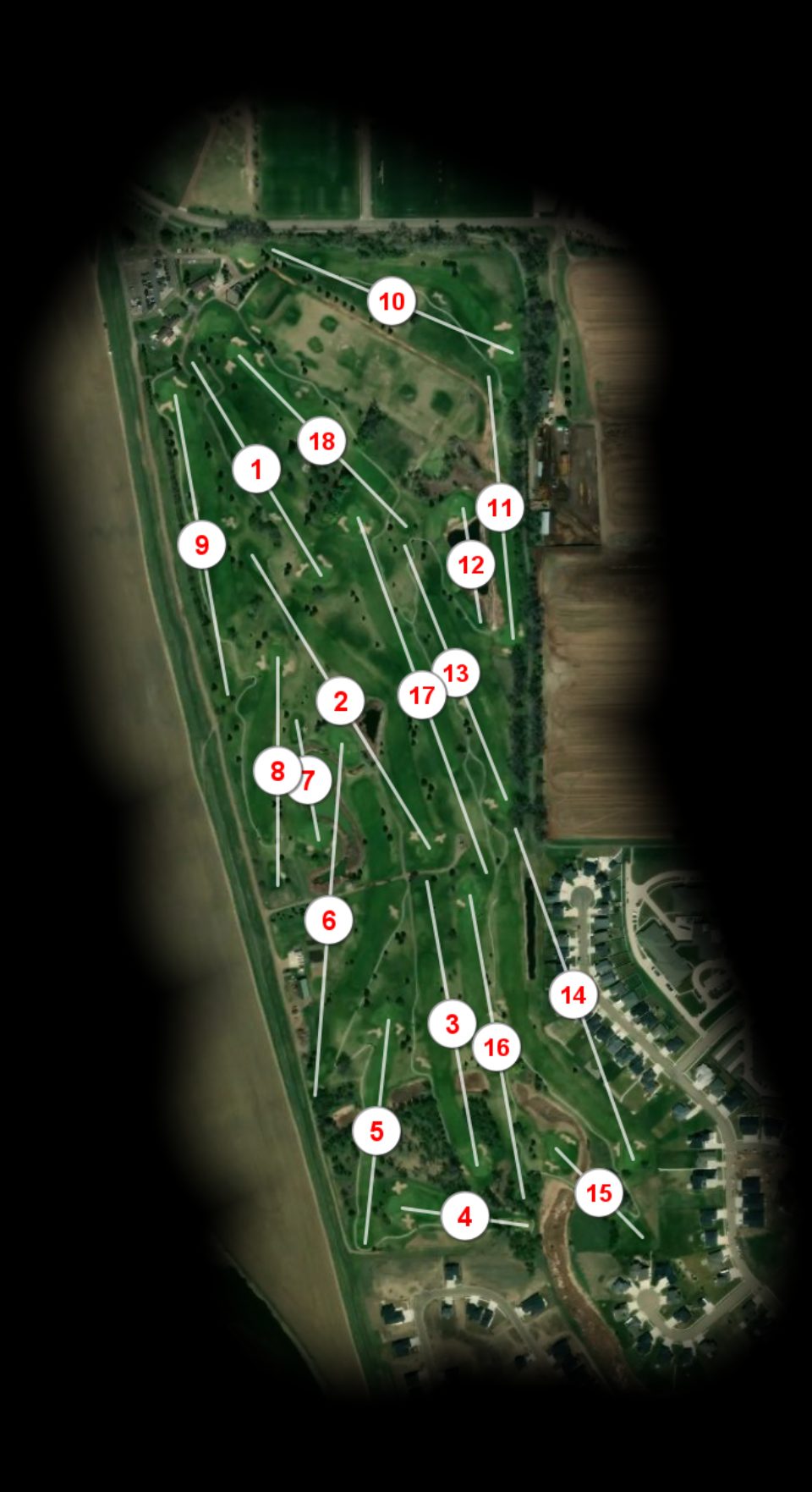 Prairie West Golf Course course overview