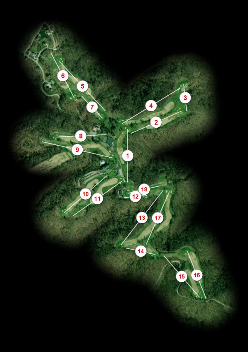 Berry Hills Country Club course overview