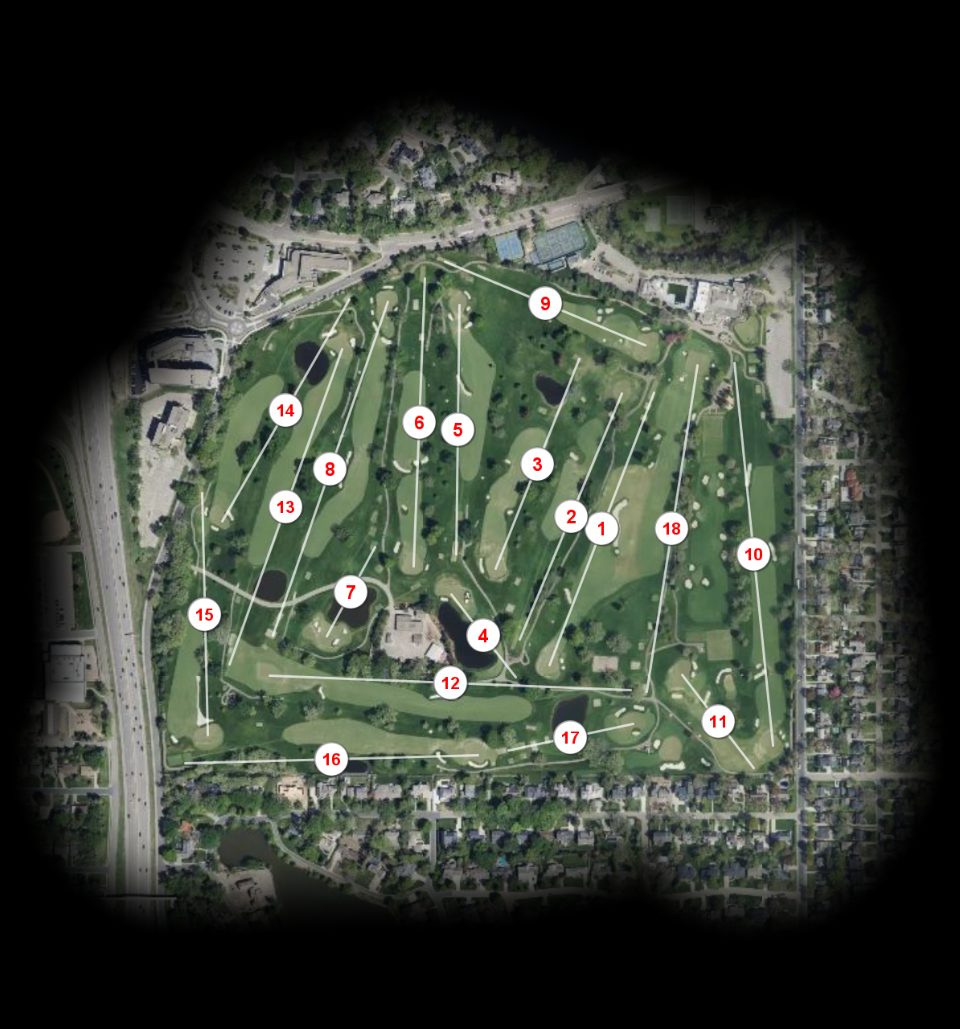 Edina Country Club course overview