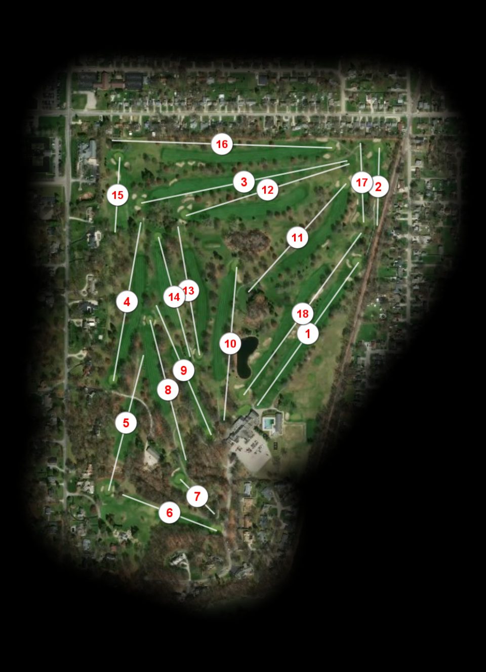 Anderson Country Club course overview