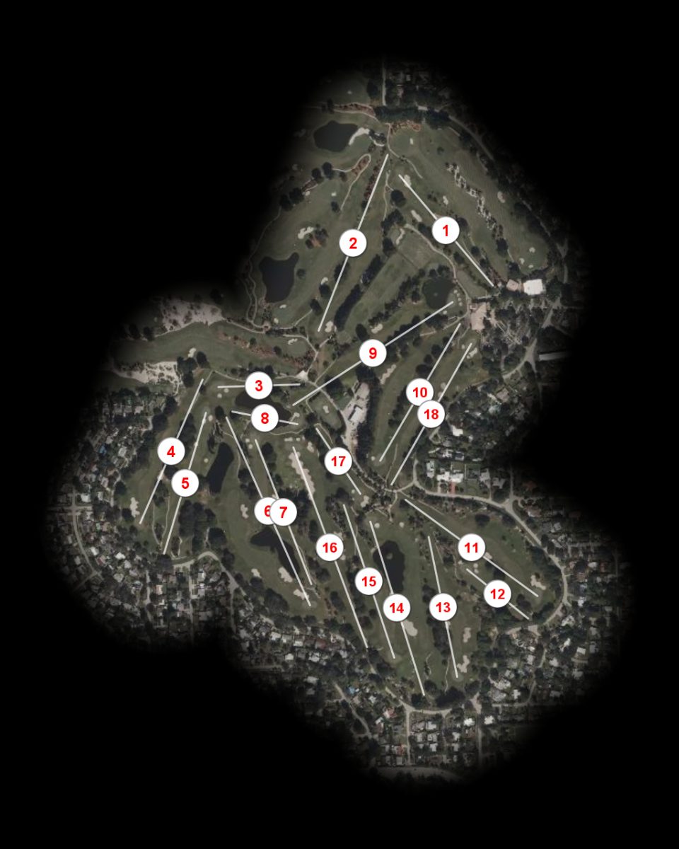 Fort Lauderdale Country Club South course overview
